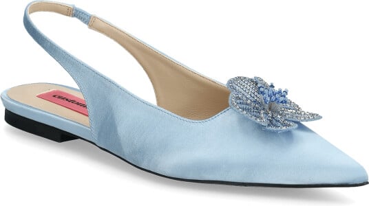 Custommade Fiona Crystal Satin Blue 39