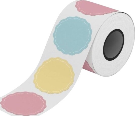 Niimbot Mærkatrulle 49 Mm X 0.049 M Flerfarvet 150 Stk 1Ea00878202 Universelle Etiketter
