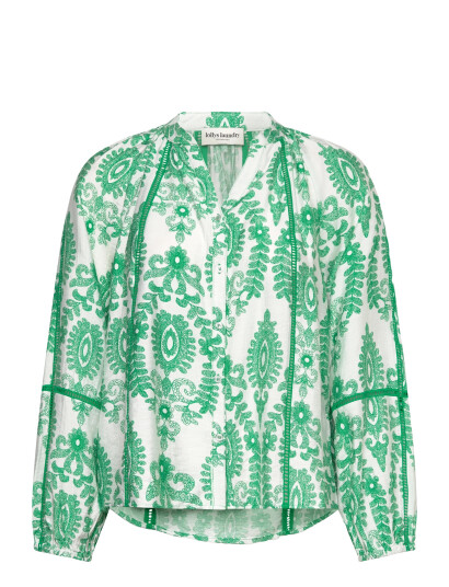 Lollys Laundry Veroll Shirt Ls Green XS Lollys Laundry Veroll Shirt Ls Green XS