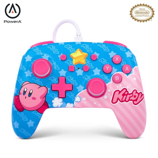 PowerA NSW ENH Wired Controller - Kirby
