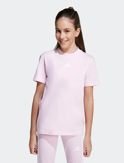adidas Sportswear J Sl Tee 160 - Pink - 140 adidas Sportswear J Sl Tee 160 - Pink - 140