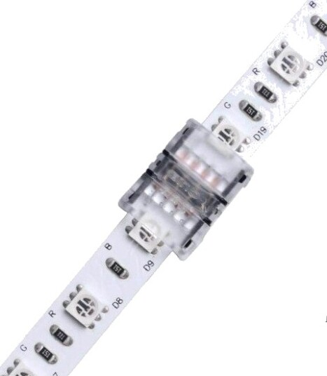 Samler til LED stripe 10mm RGB IP65 5V 24V