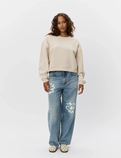 Sofie Schnoor Elinsw Sweatshirt   Beige   XL