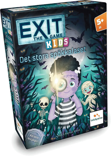 Spilbræt Exit För Barn 3: Det Stora Spökkalaset (Se) - Multi/patterned - ONE SIZE