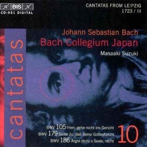 MediaTronixs Peter Kooij : Bach: Cantatas, Vol 10 (BWV 105, 179, 18 CD Pre-Owned