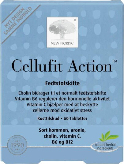New Nordic Skin Care Cellufit Action - 60 Tabletter New Nordic Skin Care Cellufit Action - 60 Tabletter
