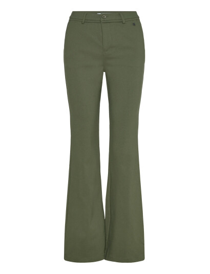 Minus Carma Flared Bukser - Green - 34