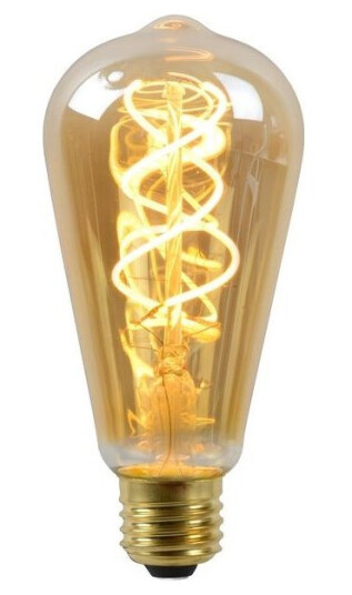 Lucide Amber E27 Pære 5W Varm Led 49034/05/62 Lucide Amber E27 Pære 5W Varm Led 49034/05/62
