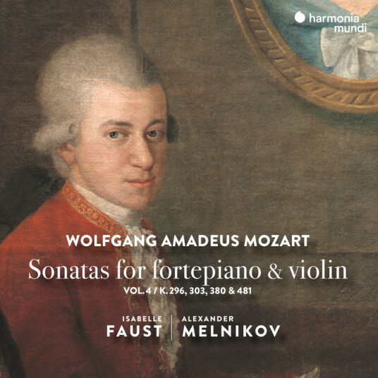 Isabelle Faust Mozart: Sonatas For Fortepiano & Violin Vol.4 CD