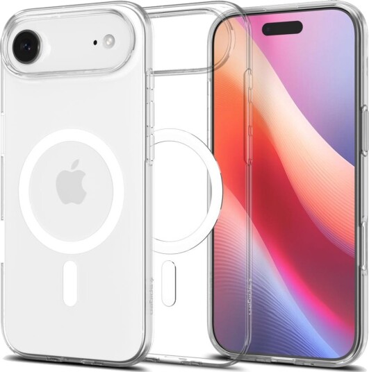 Spigen Liquid Crystal MagSafe Deksel Gjennomsiktig Hvit for iPhone 17 Air