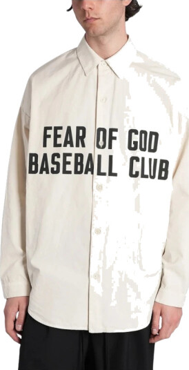 Fear Of God Herre Skjorter Beige XL,