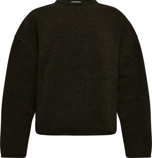 Weekday Boxy Knitted Jumper Brown XL