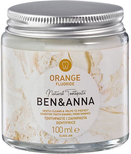 Ben & Anna Toothpaste Orange + Fluoride   100 ml