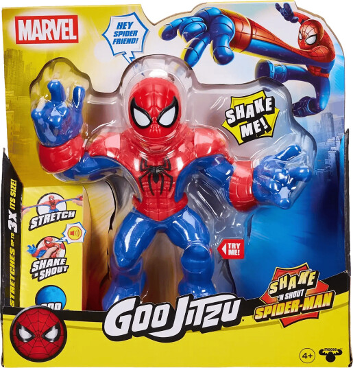 Goo Jit Zu SHAKE & SHOUT SPIDER-MAN Goo Jit Zu SHAKE & SHOUT SPIDER-MAN