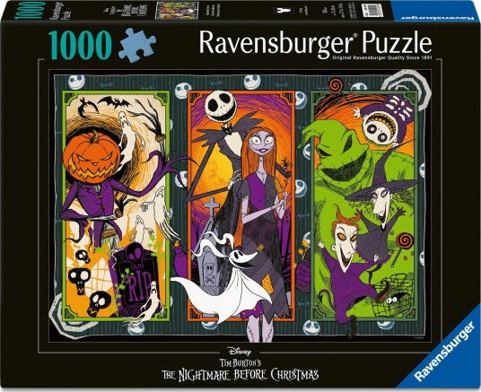 Ravensburger The Nightmare Before Christmas 1000P Multi/patterned ONE SIZE Ravensburger The Nightmare Before Christmas 1000P Multi/patterned ONE SIZE