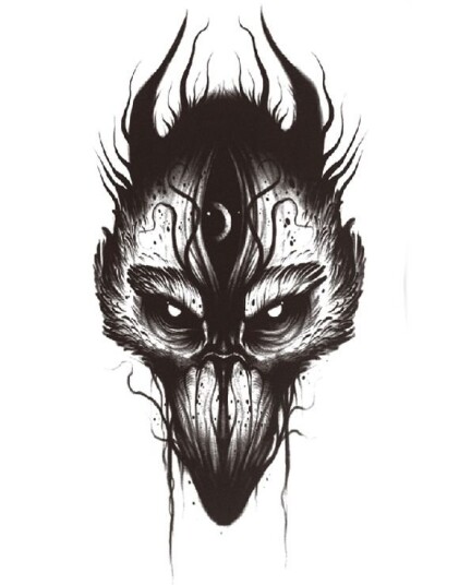 Dark Beast Fake Tattoo