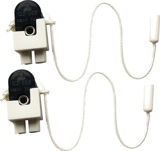 Trekkbryter For Taklampe 2 Stk
