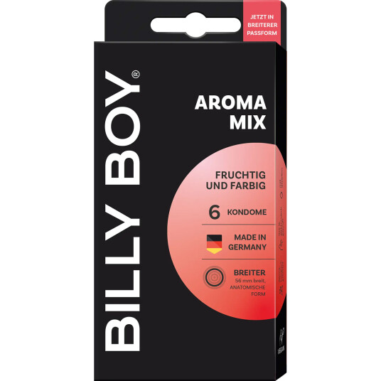 Billy Boy Condoms Aroma Mix 56 mm. 6 pcs.