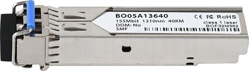 Blueoptics Sfp-Oc3-Lr1 Fiber Optisk 155 Mbit/S Sfp Lc 40000 M 1310 Nm Blueoptics Sfp-Oc3-Lr1 Fiber Optisk 155 Mbit/S Sfp Lc 40000 M 1310 Nm