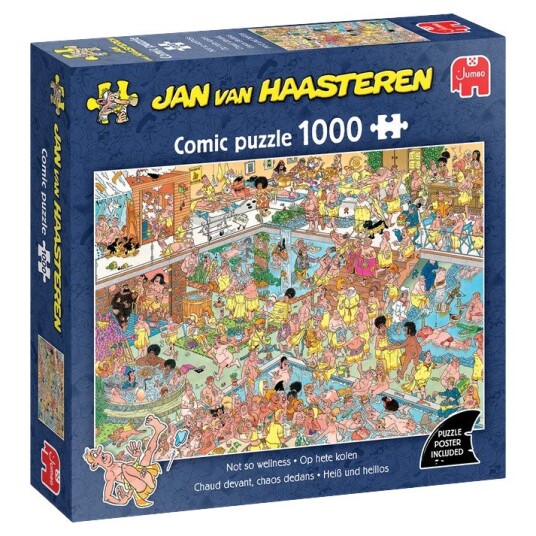 Jan van Haasteren Not So Wellness Puslespill 1000 biter Jan van Haasteren Not So Wellness Puslespill 1000 biter