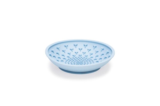 Slikkematte Disk Blå 19Cm