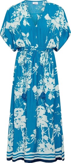 Saint Tropez Maxikjole Rashedasz Dress Blå Saint Tropez Maxikjole Rashedasz Dress Blå