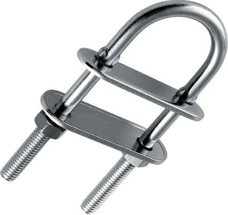 Blue Wave U-bolt - M6 - 1250 kg - 33x26 mm - 67 mm
