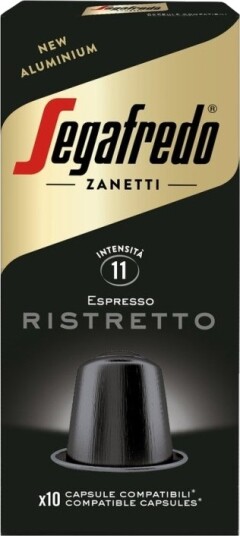 Segafredo | Espresso Ristretto 10 kapsler til Nespresso®