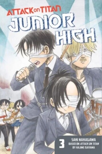 Attack On Titan: Junior High 3 Av Hajime Isayama