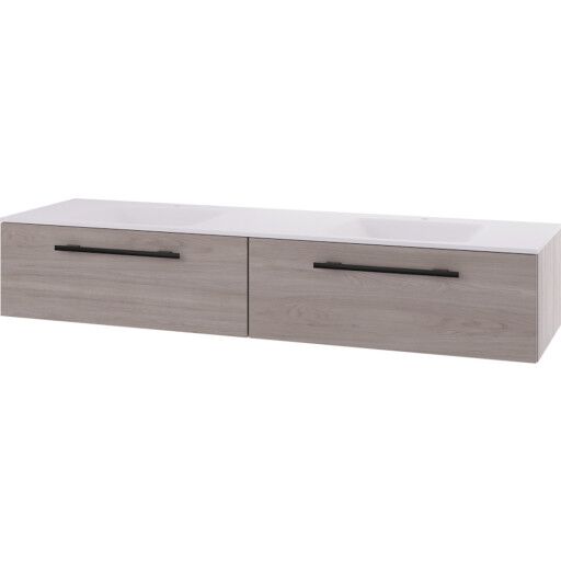 Servantskap Linn Bad Ingrid 160 cm Dobbel 2*1 Skuff 110216D2S Servantskap Linn Bad Ingrid 160 cm Dobbel 2*1 Skuff 110216D2S