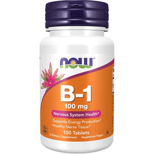 NOW  B 1 Vitamin 100 Mg  100 stk