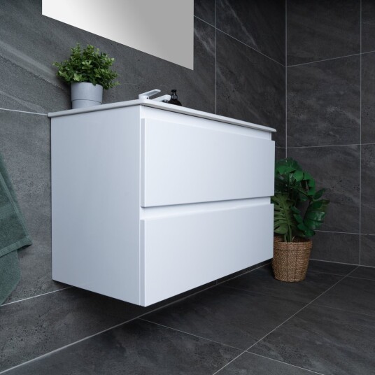 LIND BELLEVUE 100 HVIT SERVANTSKAP
