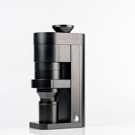 Femobook A68 Electric Coffee Grinder Black