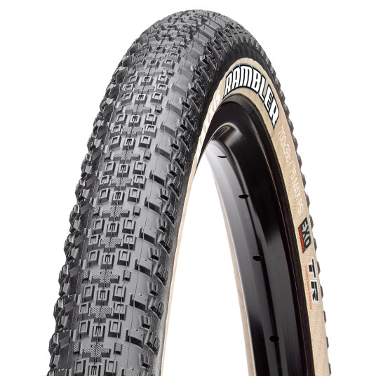Maxxis Rambler Gravel TanwallTR EXO Dekk50x622, E25, 679g, 60TPI, 2C