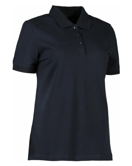 ID Polo Shirt Organic Women Blå