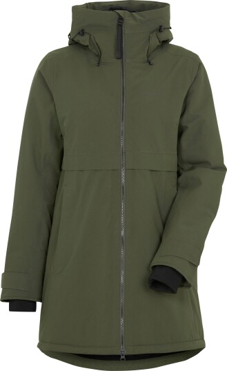 Didriksons Women's Helle Parka 6 Deep Green 46