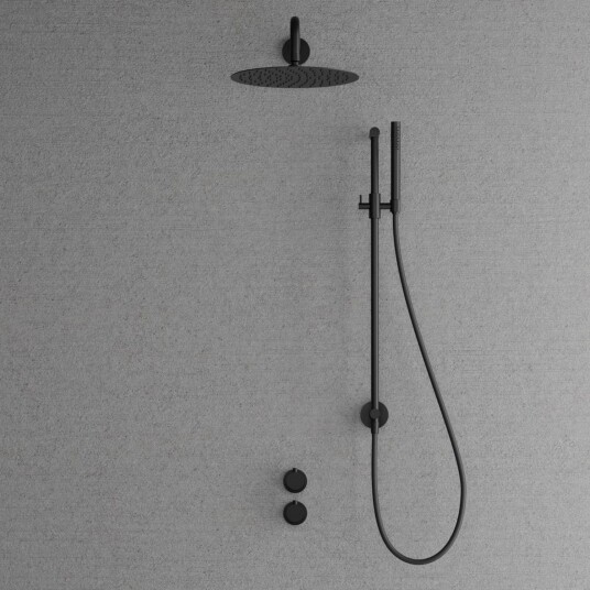 Scandtap Steel Harmonized 5x Takdusj Innbygging Black