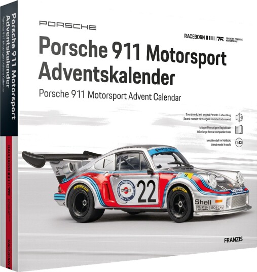 Franzis Porsche 911 Motorsport Adventskalender