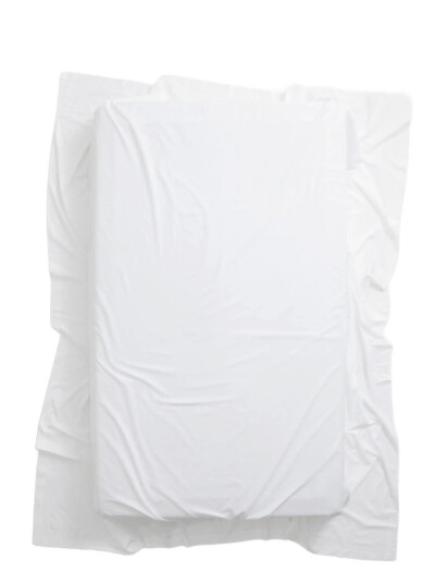 MAGNIBERG Mother Flat Sheet Poplin - White - 260X 280CM