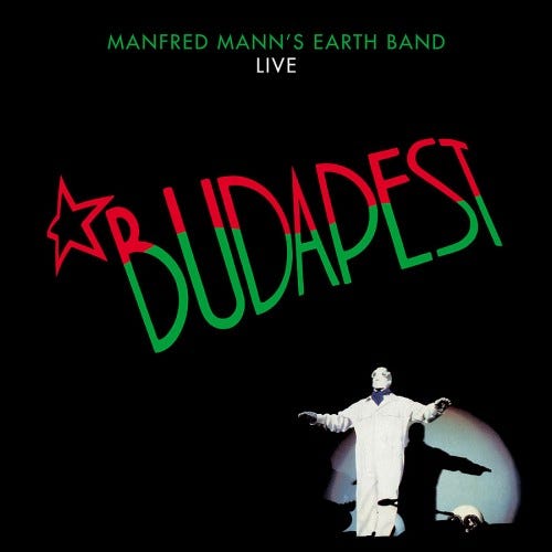 Manfred Mann's Earth Band  Budapest  Live  LP/Vinyl