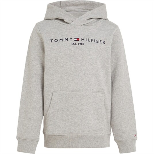Tommy Hilfiger Essential Hoodie Light Grey Heather 10 år