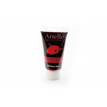 Artello Akrylmaling Kunstnerfarge Rød 75ml