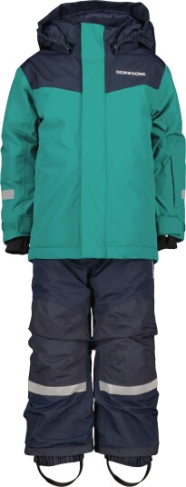 Didriksons Skare Skisett Petrol Green 80