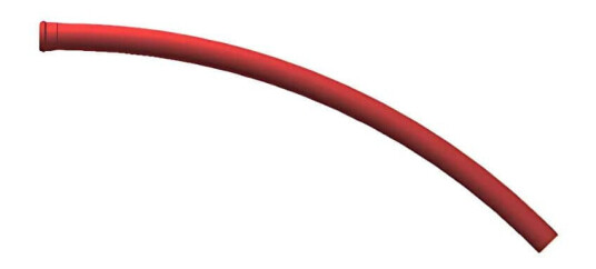 Pipelife Protectline Kabelbend PVC 200mm / 7.5 ° 4000mm