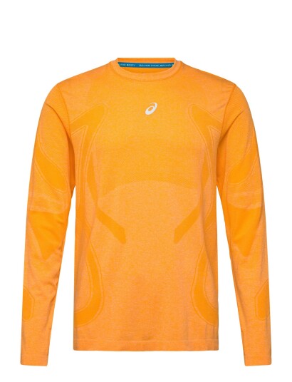 Asics Road Seamless Ls Top Orange XS
