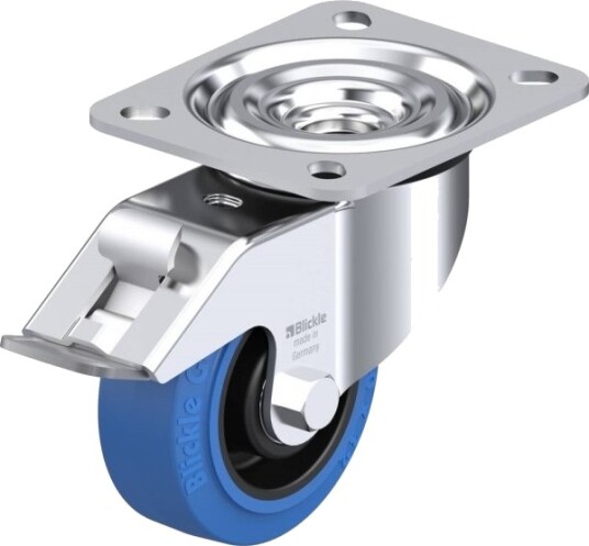 Blickle 634998 L-Poev 80R-Fi-Sb Svingbare Hjul Med Brems Hjuldiameter: 80 Mm Belastningskapasitet (Maks.): 140 Kg 1 Stk