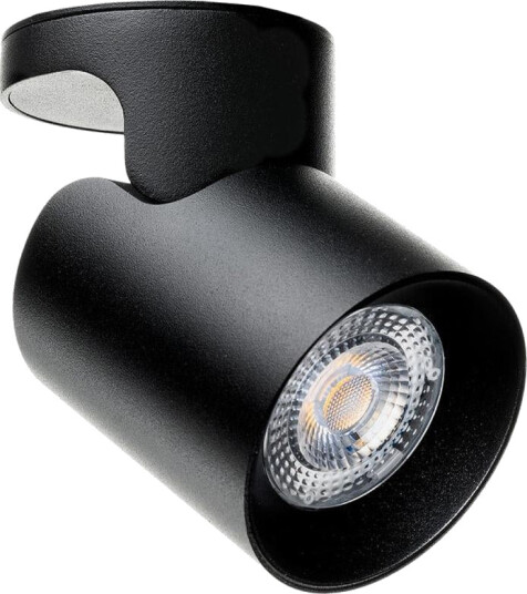 Aneto Mini R takspot 6,5W 3000 Kelvin Dimbar Svart
