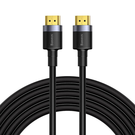 Baseus 5m 4K HDMI-kabel Type A Svart - Høyhastighetsadapter