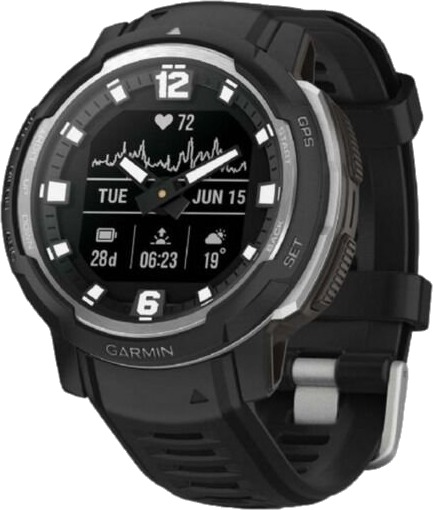 Garmin Instinct Crossover Svart