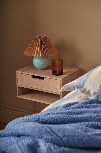 Ellos Home Vegghylle / Nattbord Viggo Beige Ellos Home Vegghylle / Nattbord Viggo Beige